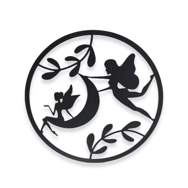 Crafted Creations™ - Round Metal Birds Wall Sculpture Hanging - Image 8